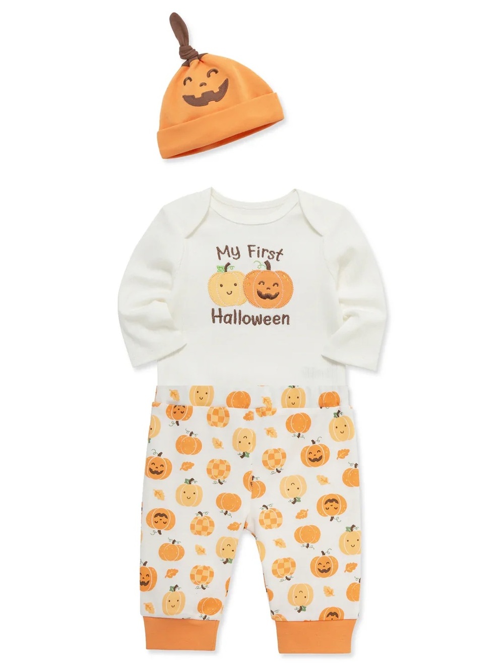 Little me • NWT My First Halloween Pumpkin Outfit